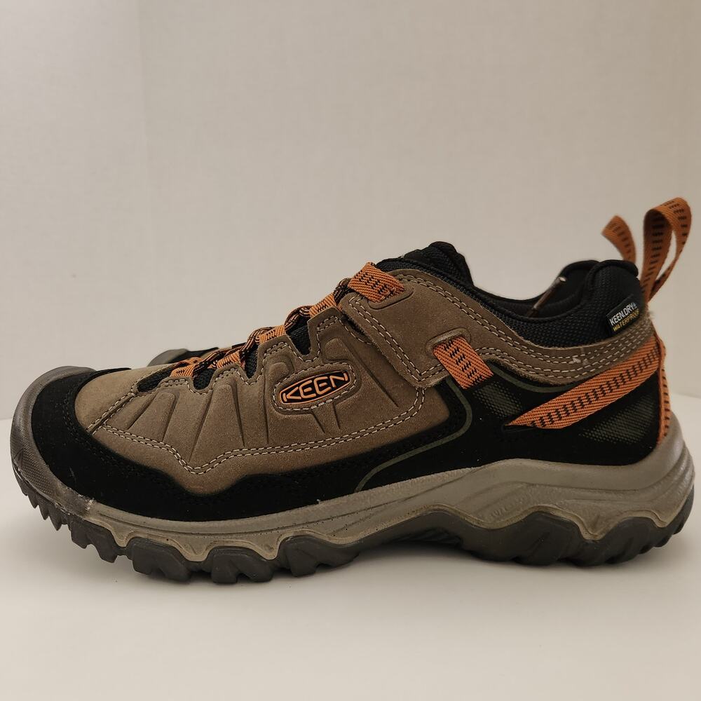 KEEN Men's Targhee 4 Low Height Durable Waterproof Hiking Shoes, US 10 - Picture 4 of 11